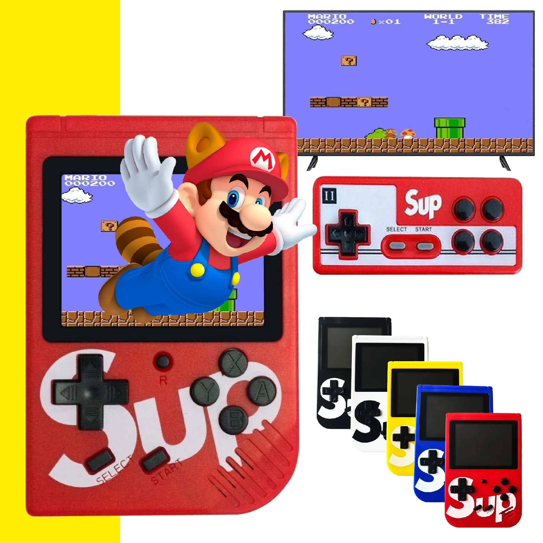 Mini Consola SUP Retro 400 Juegos